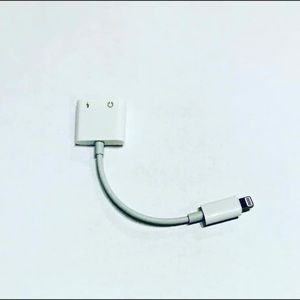 iPhone headphone and charger port